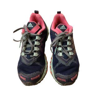 ADIDAS VIGOR TR 4 Blue Pink Sz 6 Trail Running Jogging Athletic Shoes C75599